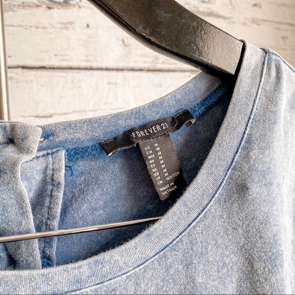 Blue Forever 21 romper - Picture 3 of 5
